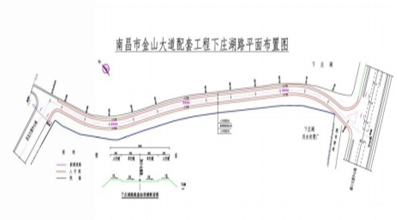 港口大道配套工程（下庄湖路）